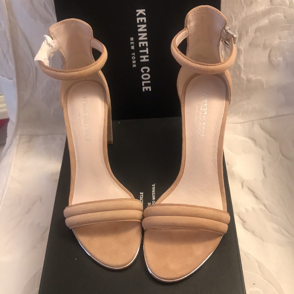 Kenneth Cole Women's Tan Heeled Sandals